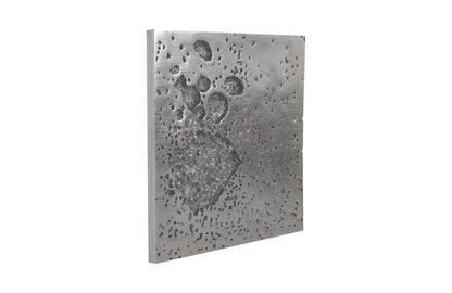 Phillips Collection - Splotch Wall Art, Square, Silver Leaf - PH94494 veiw 2