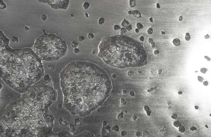 Phillips Collection - Splotch Wall Art, Square, Silver Leaf - PH94494 veiw 3