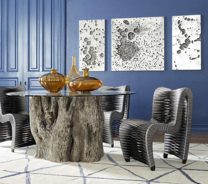 Phillips Collection - Splotch Wall Art, Square, Silver Leaf - PH94494 veiw 5