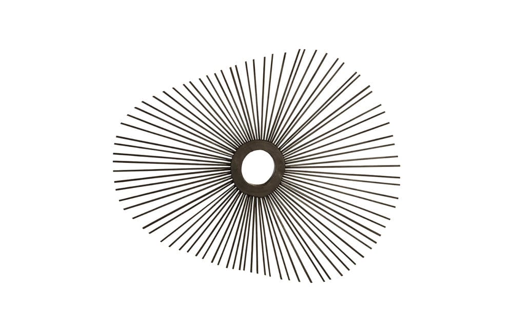 Phillips Collection - Spoke Mirror, Burnt, Ovoid - TH75402 view 1