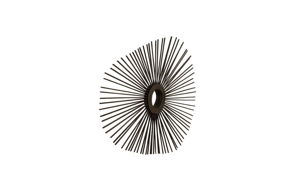 Phillips Collection - Spoke Mirror, Burnt, Ovoid - TH75402 view 2