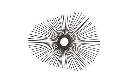 Phillips Collection - Spoke Mirror, Burnt, Ovoid - TH75402 veiw 1