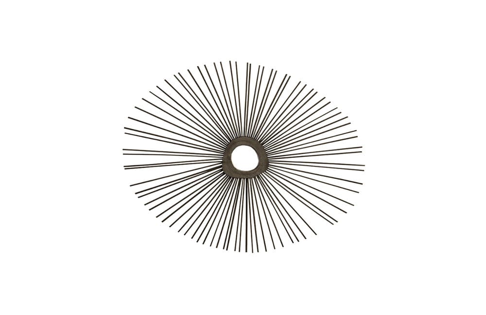 Phillips Collection - Spoke Mirror, Burnt, Round - TH75403 view 1