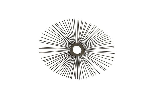 Phillips Collection - Spoke Mirror, Burnt, Round - TH75403 veiw 1