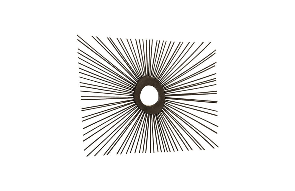 Phillips Collection - Spoke Mirror, Burnt, Square - TH75401 view 1