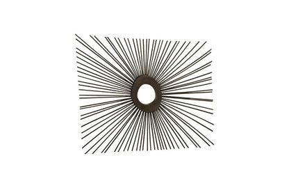 Phillips Collection - Spoke Mirror, Burnt, Square - TH75401 view 1