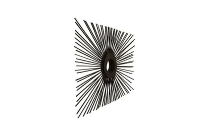 Phillips Collection - Spoke Mirror, Burnt, Square - TH75401 view 2