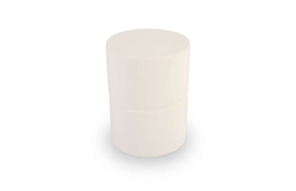 Phillips Collection - Stacked Stool, Gel Coat White - PH67726 veiw 1