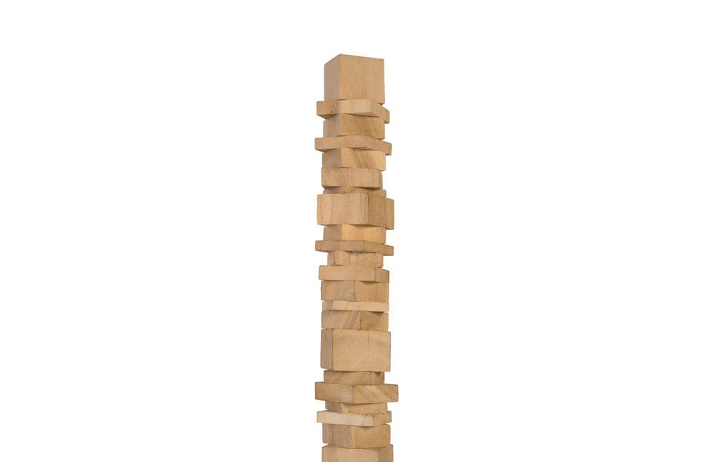 Phillips Collection - Stacked Wood Floor Sculptures, Bleached (Set of 3) - TH89174 view 2
