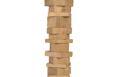 Phillips Collection - Stacked Wood Floor Sculptures, Bleached (Set of 3) - TH89174 view 3