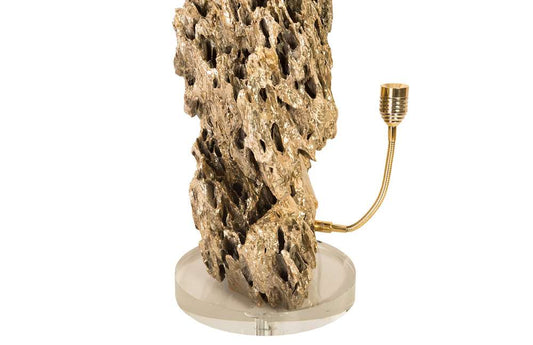 Phillips Collection - Stalagmite Lamp Polished Brass, MD, Glass Base, Assorted Size and Shape - CH82554 veiw 2