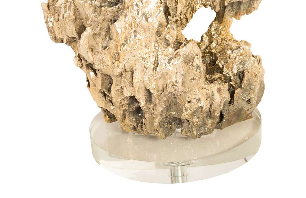 Phillips Collection - Stalagmite Lamp Polished Brass, MD, Glass Base, Assorted Size and Shape - CH82554 veiw 5