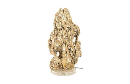 Phillips Collection - Stalagmite Lamp Polished Brass, MD, Glass Base, Assorted Size and Shape - CH82554 veiw 6