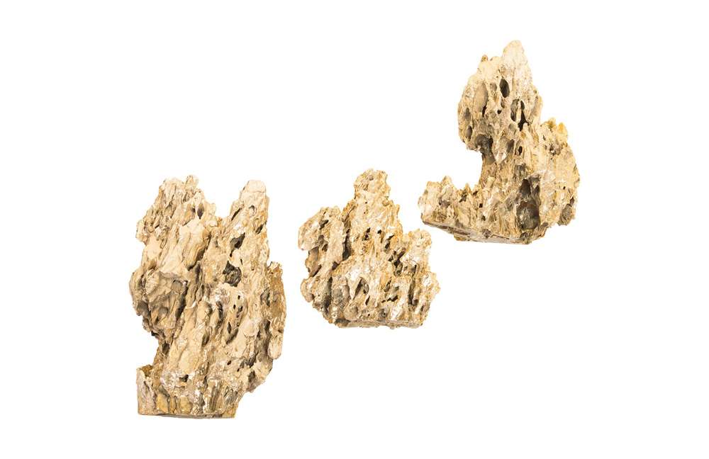 Phillips Collection - Stalagmite Wall Art Plated Brass, Set of 3, Assorted Size and Shape - CH82563 veiw 1