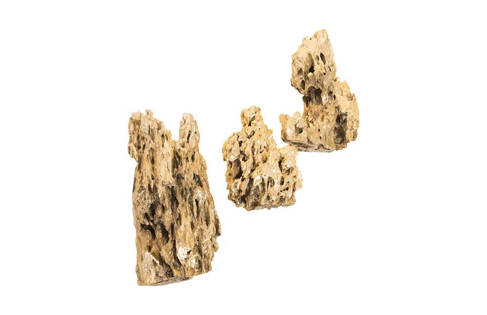 Phillips Collection - Stalagmite Wall Art Plated Brass, Set of 3, Assorted Size and Shape - CH82563 veiw 2