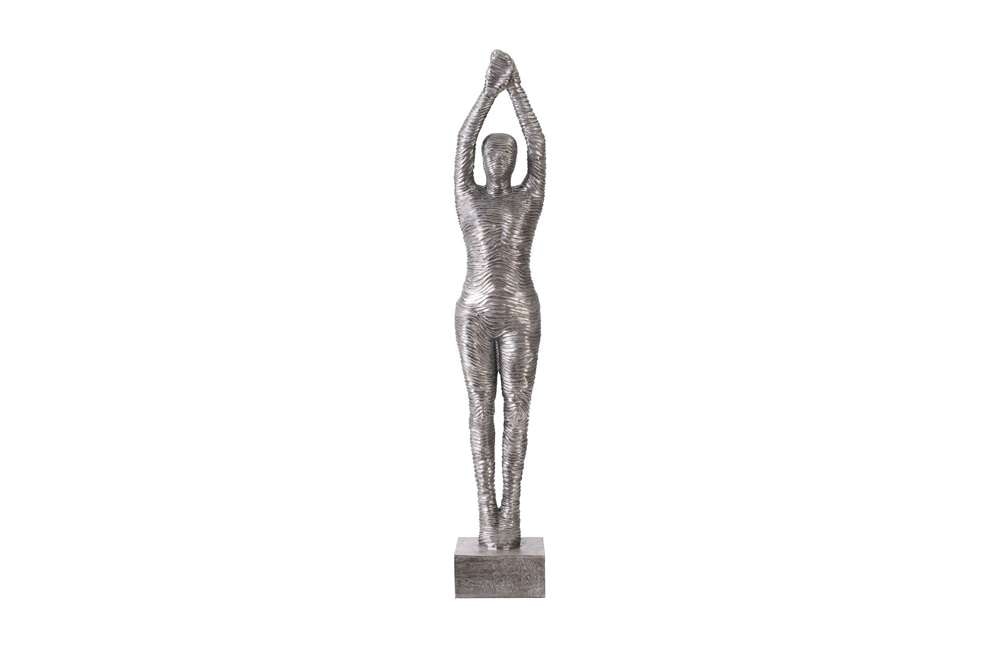 Phillips Collection - Standing Diving Sculpture, Black/Silver, Aluminum - ID103309 veiw 3