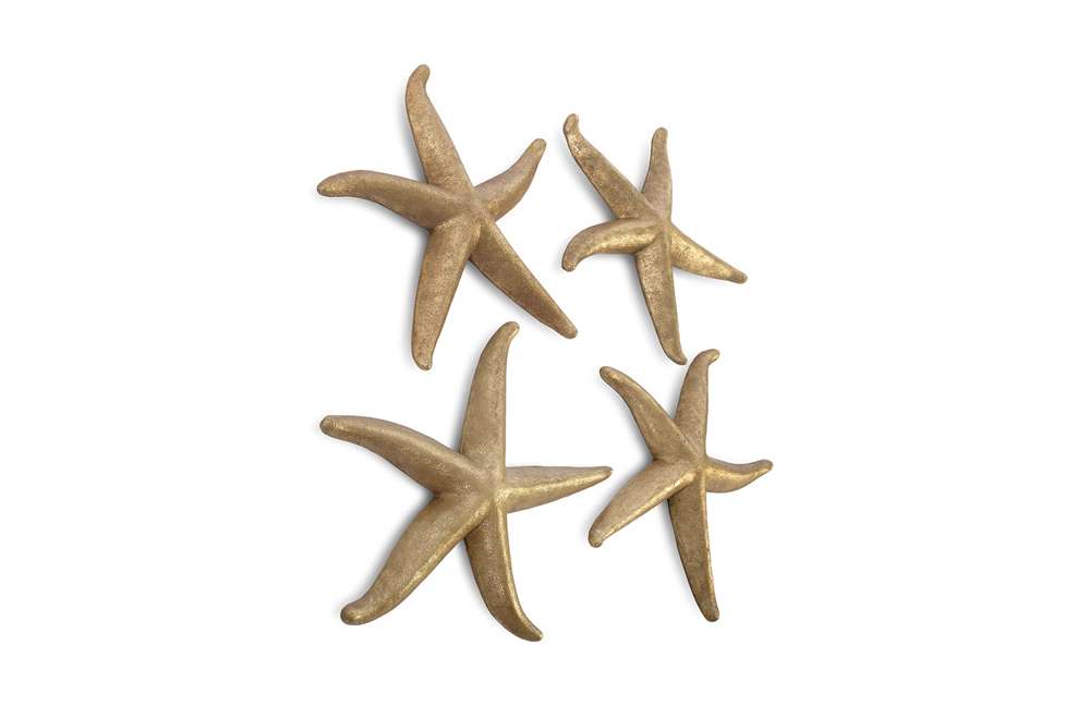 Phillips Collection - Starfish, Gold Leaf (Set of 4) - LG - PH67531 veiw 2