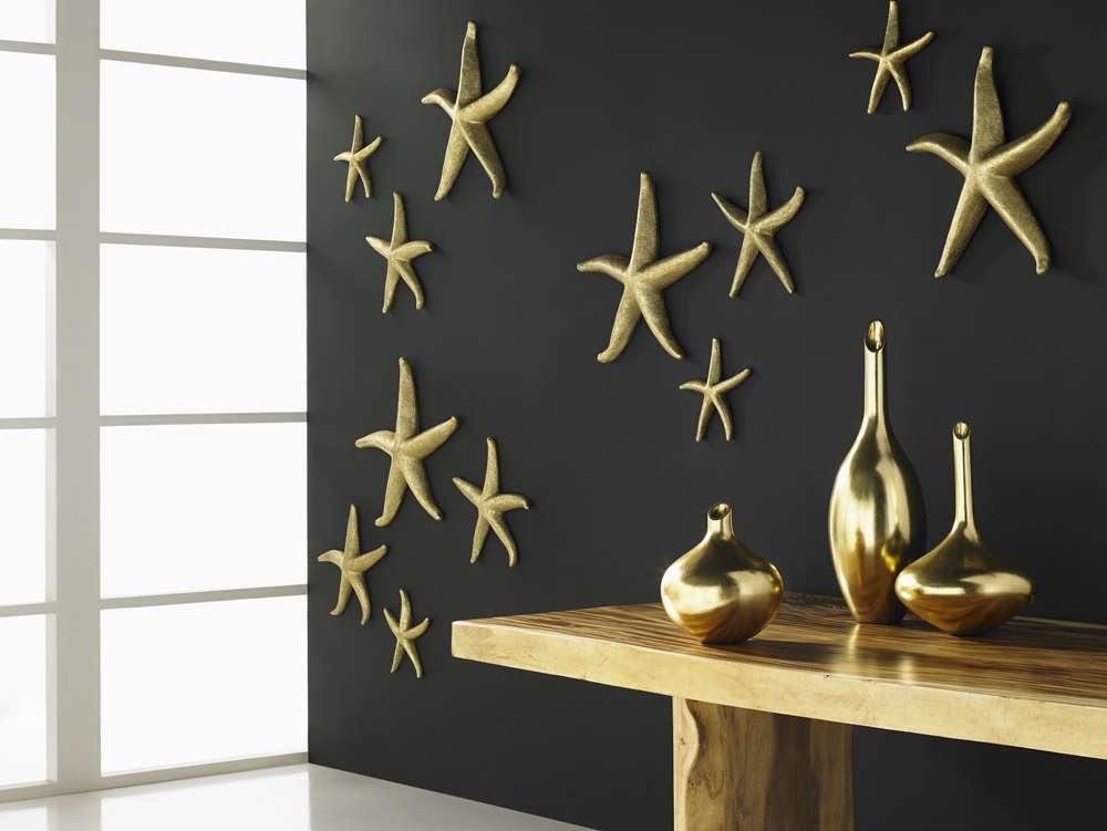 Phillips Collection - Starfish, Gold Leaf (Set of 4) - LG - PH67531 veiw 3