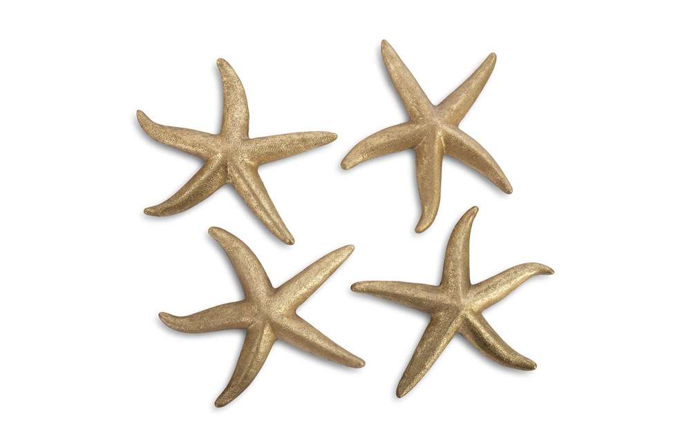 Phillips Collection - Starfish, Gold Leaf (Set of 4) - MD - PH67529 veiw 1