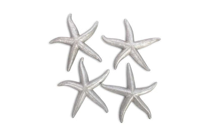 Phillips Collection - Starfish, Silver Leaf (Set of 4) - LG - PH67532 veiw 1