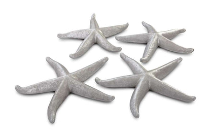 Phillips Collection - Starfish, Silver Leaf (Set of 4) - LG - PH67532 veiw 2
