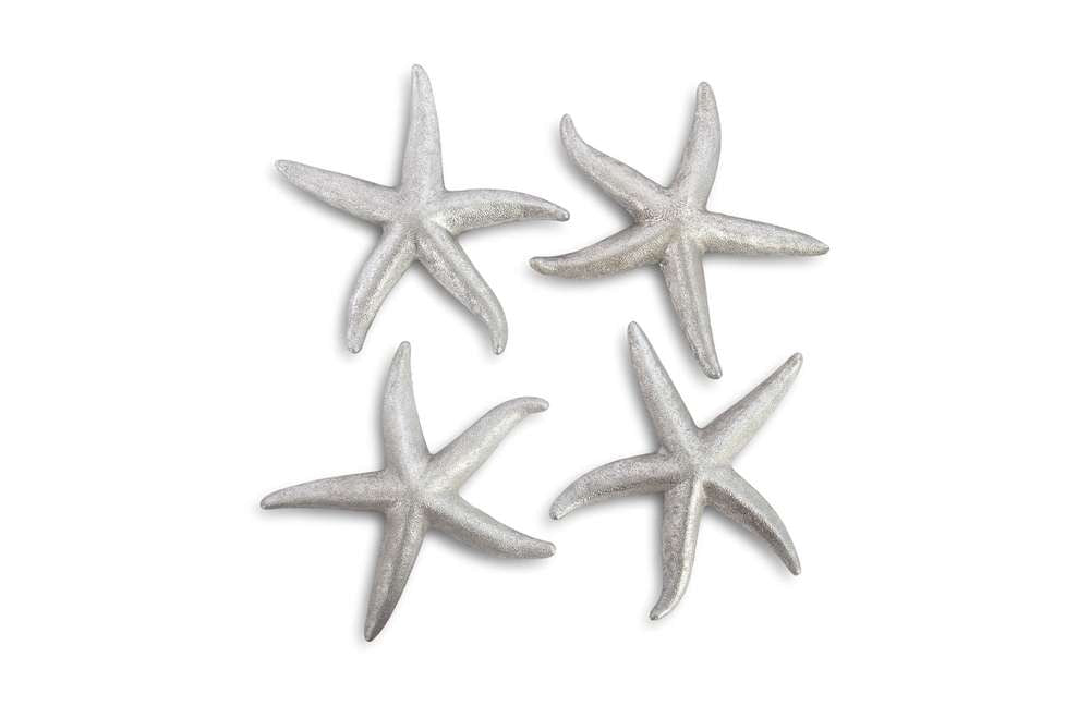 Phillips Collection - Starfish, Silver Leaf (Set of 4) - MD - PH67530 veiw 1