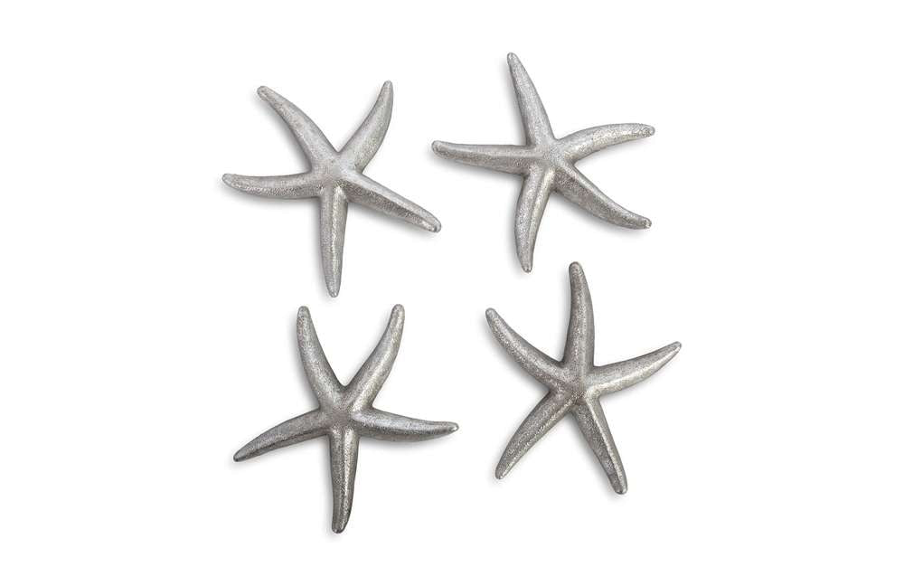 Phillips Collection - Starfish, Silver Leaf (Set of 4) - SM - PH67528 veiw 1