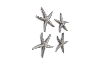 Phillips Collection - Starfish, Silver Leaf (Set of 4) - SM - PH67528 veiw 2