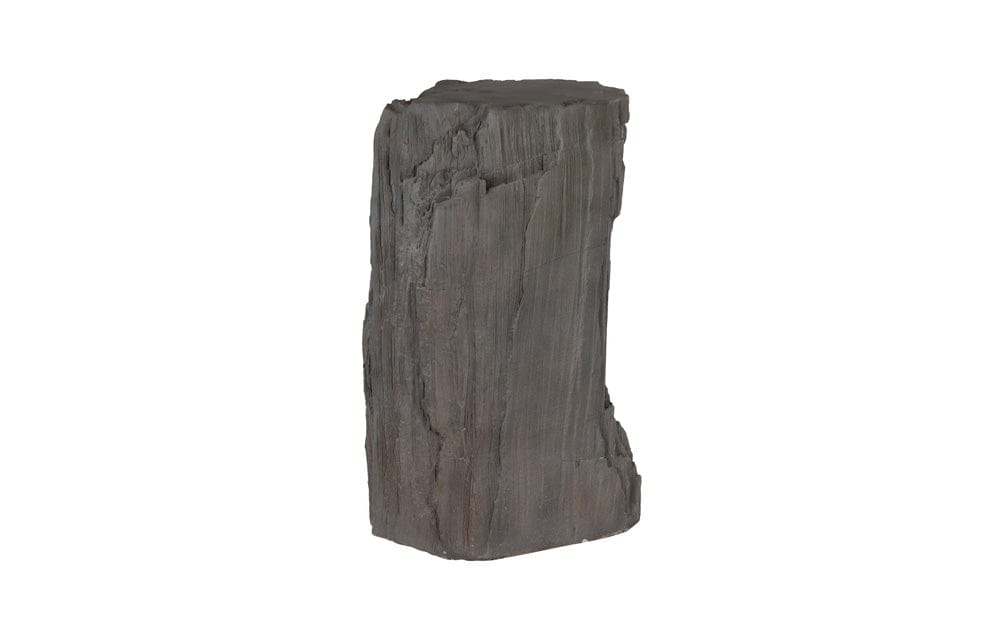 Phillips Collection - Stratified Cast Stone Pedestal, Painted Slate - PH119125 view 1