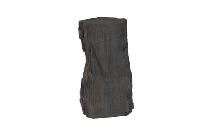 Phillips Collection - Stratified Cast Stone Pedestal, Painted Slate - PH119126 view 2