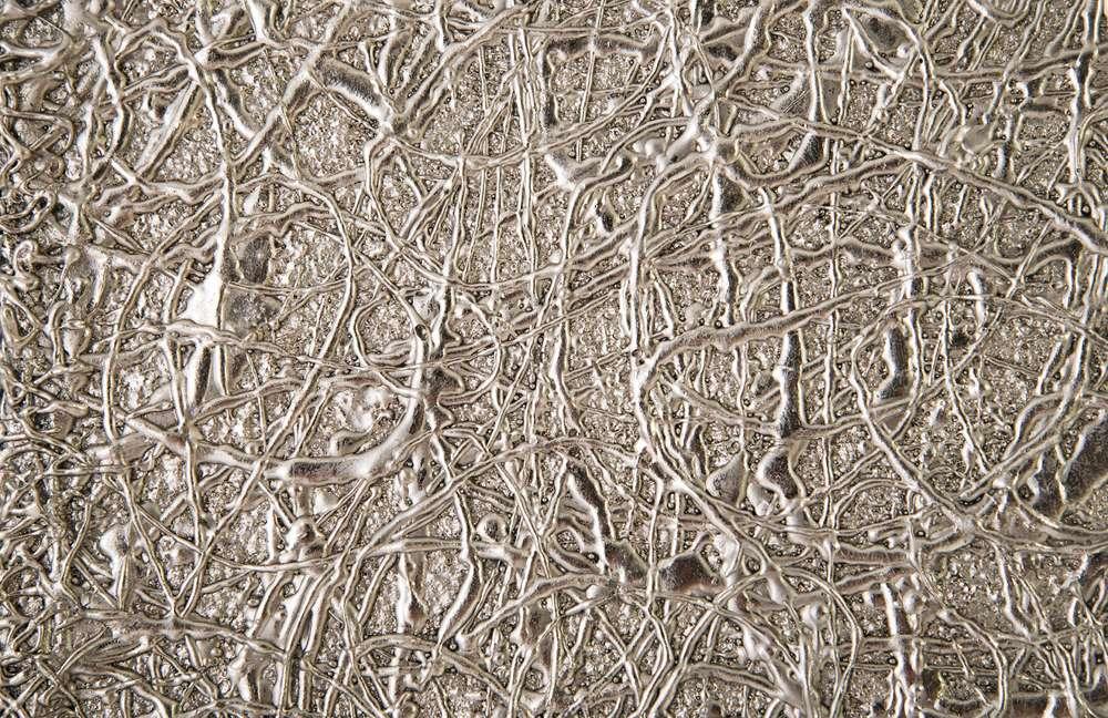 Phillips Collection - String Theory Pedestal, Silver Leaf, LG - PH83559 veiw 5