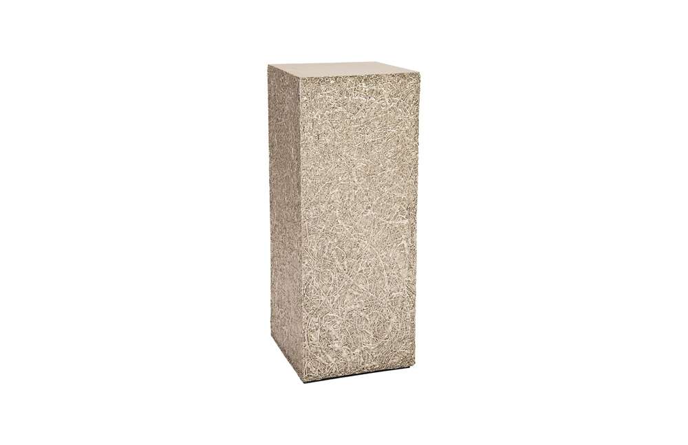 Phillips Collection - String Theory Pedestal, Silver Leaf, MD - PH83557 veiw 1