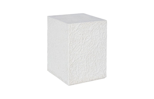 Phillips Collection - String Theory Pedestal, White Stone, Small - PH115673 veiw 1