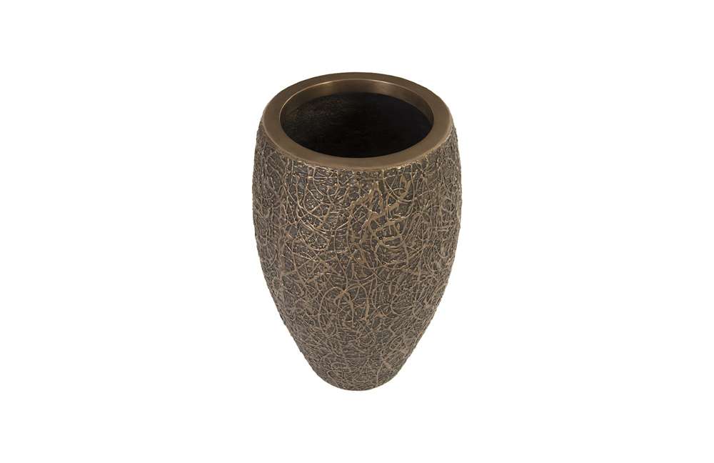 Phillips Collection - String Theory Planter, Bronze, SM - PH83550 veiw 2