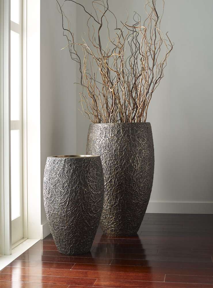 Phillips Collection - String Theory Planter, Bronze, SM - PH83550 veiw 5