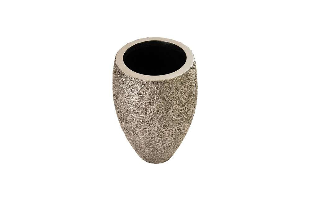 Phillips Collection - String Theory Planter, Silver Leaf, SM - PH83551 veiw 2