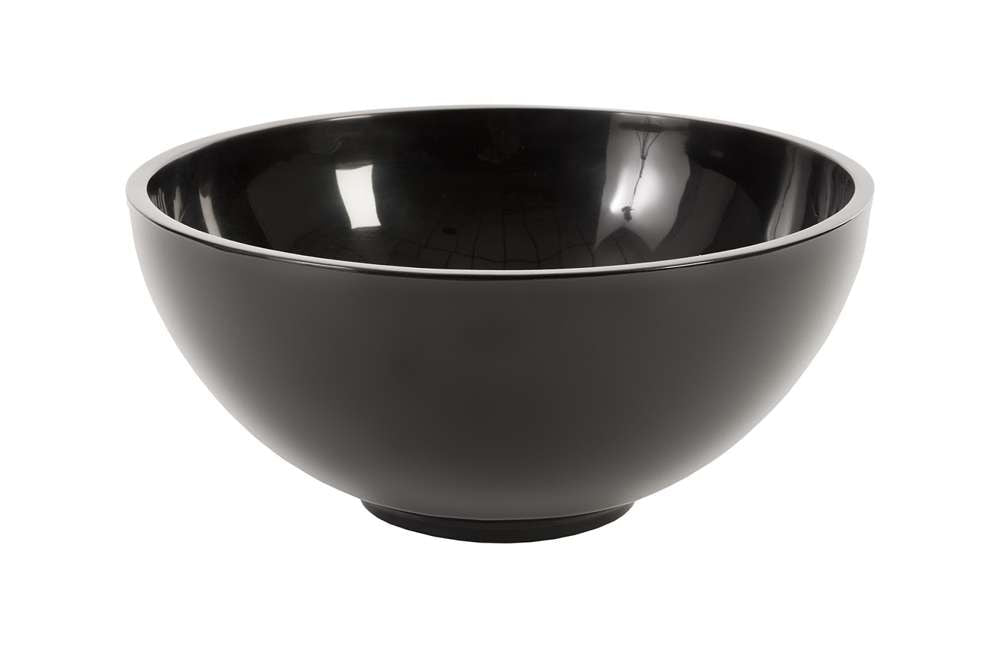 Phillips Collection - Sulu Bowl, Gel Coat Black - PH80631 veiw 1