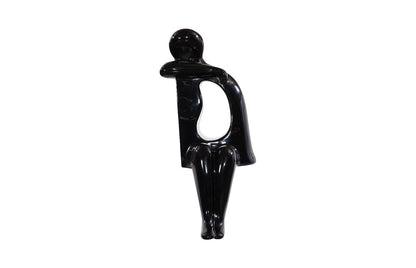 Phillips Collection - Sweetie Sculpture, Gel Coat Black - PH118772 view 1