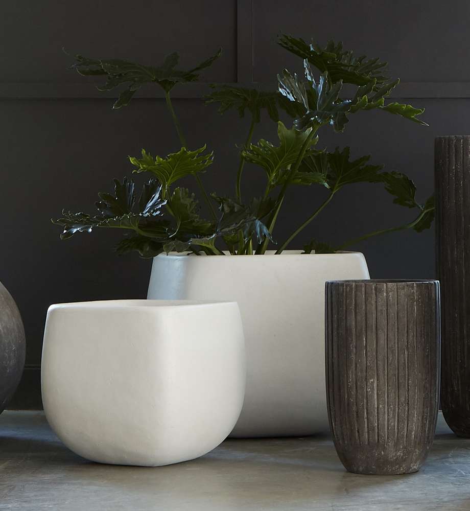 Phillips Collection - Swell Planter, Large, White - PH97027 veiw 4