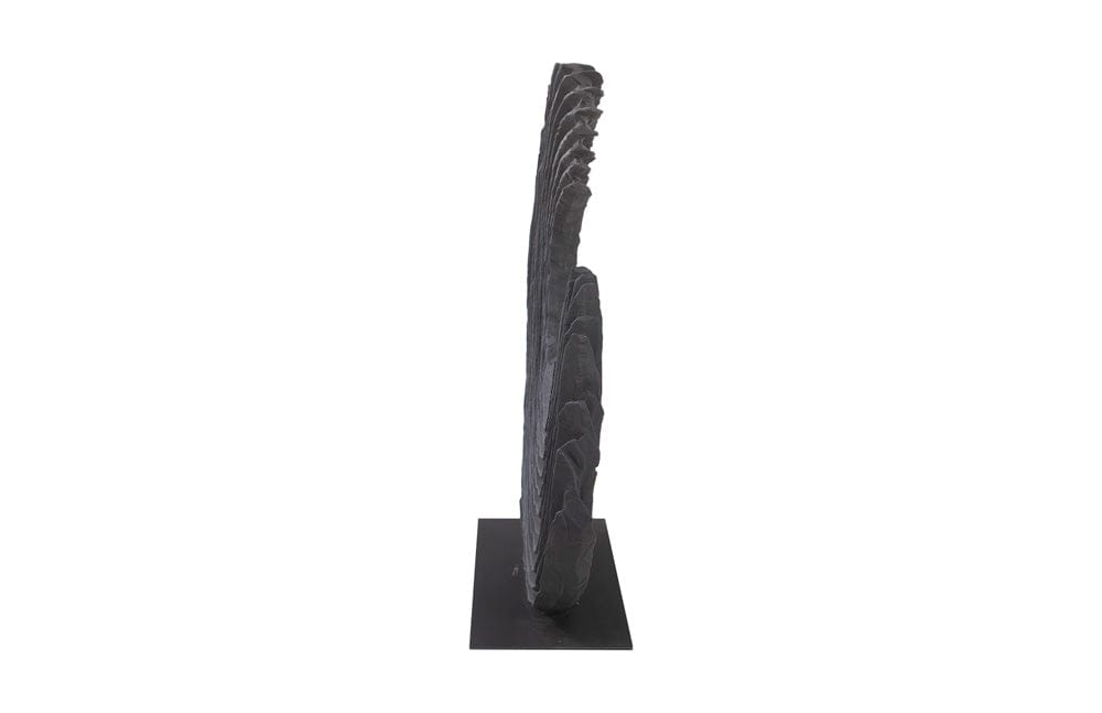 Phillips Collection - Swoop Tabletop Sculpture, Black Wood, Large - TH103476 view 3