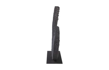 Phillips Collection - Swoop Tabletop Sculpture, Black Wood, Large - TH103476 view 3