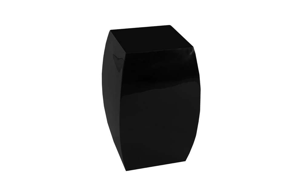 Phillips Collection - Taba Side Table, Gel Coat Black - PH80619 veiw 1