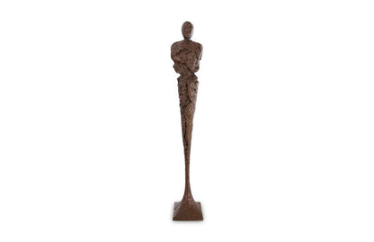 Phillips Collection - Tall Chiseled Male Sculpture, Resin, Bronze Finish - PH67533 veiw 1