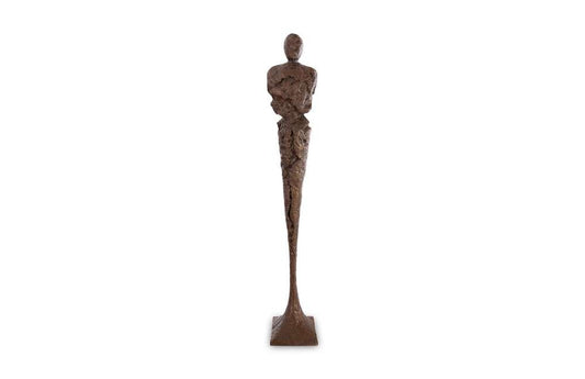 Phillips Collection - Tall Chiseled Male Sculpture, Resin, Bronze Finish - PH67533 veiw 1