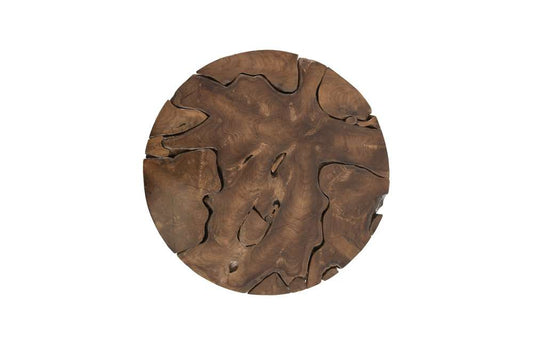 Phillips Collection - Teak Chunk Coffee Table, Round - ID65143 veiw 2
