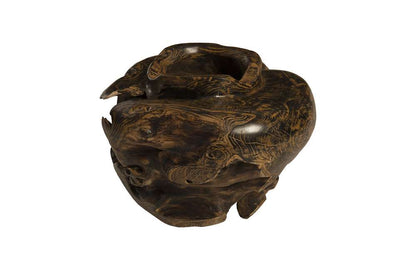 Phillips Collection - Teak Planter, Black, Brown - ID85102 veiw 1