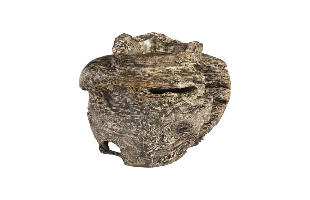 Phillips Collection - Teak Planter, Black Wash Finish - ID85101 veiw 1