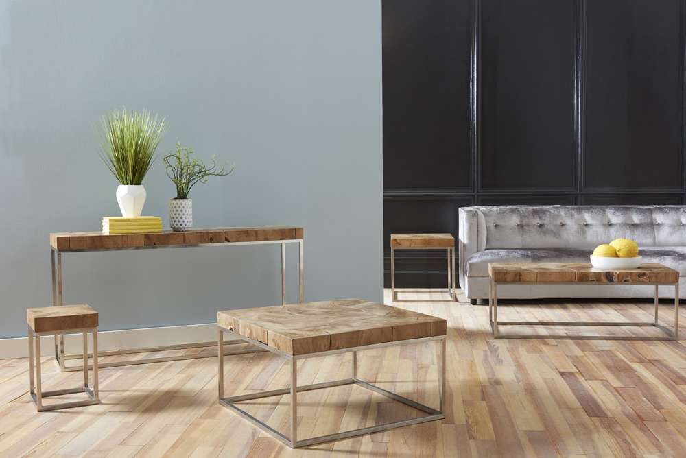 Phillips Collection - Teak Puzzle Side Table - ID75976 veiw 6
