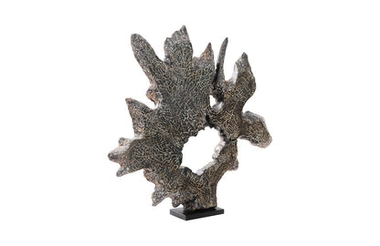 Phillips Collection - Teak Sculpture on Stand, Black Wash - ID85091 view 1