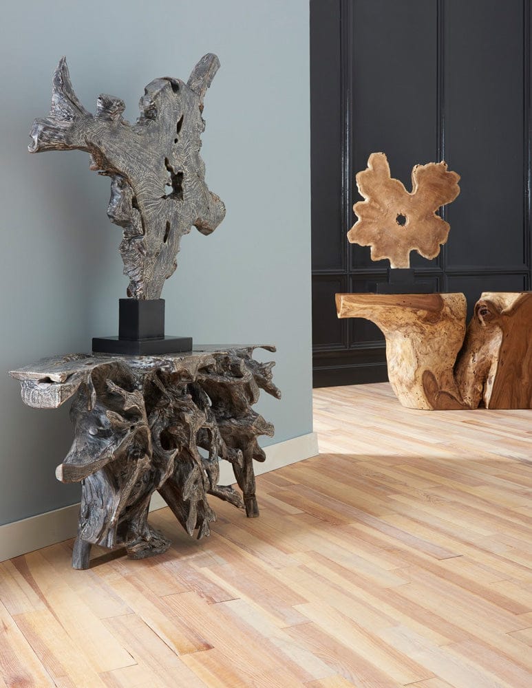 Phillips Collection - Teak Sculpture on Stand, Black Wash - ID85091 view 3